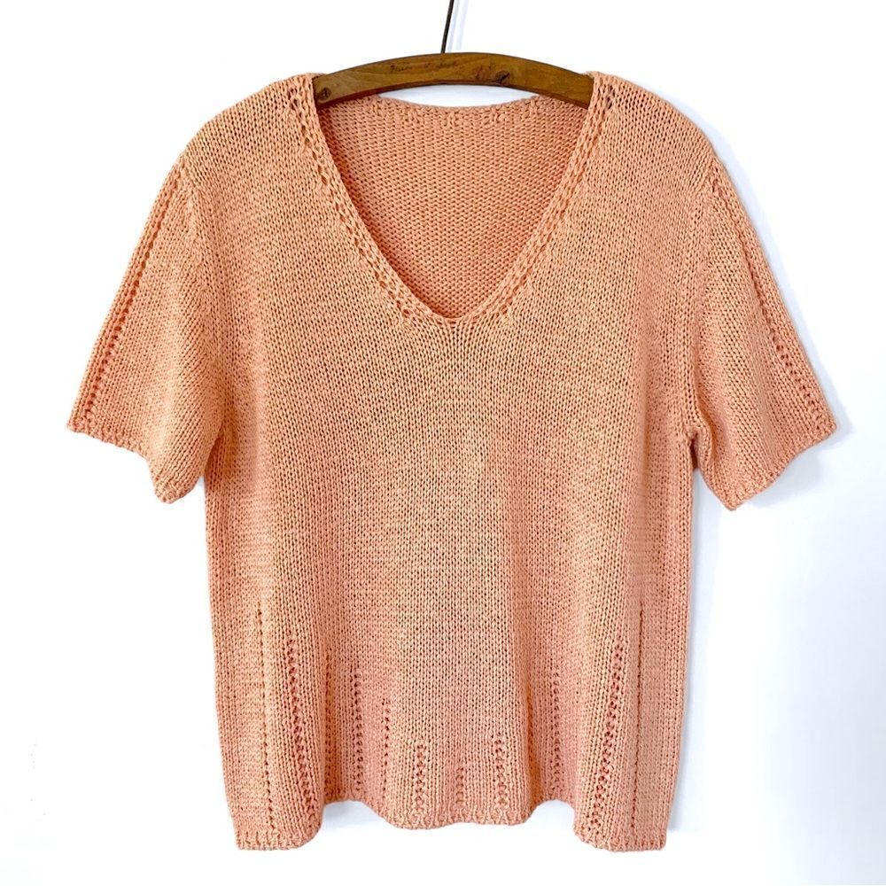 Chunky Knit Top Made in Italy